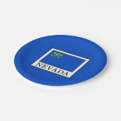 Nevada Pappteller (Schrägansicht)