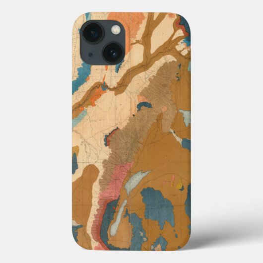 Nevada Plateau Geological Case-Mate iPhone Hülle (Rückseite)