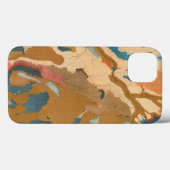Nevada Plateau Geological Case-Mate iPhone Hülle (Rückseite (Horizontal))