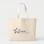 Nevada-Pop-Logo-Tasche Jumbo Stoffbeutel (Vorne)