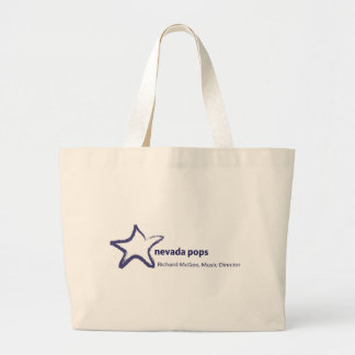 Nevada-Pop-Logo-Tasche Jumbo Stoffbeutel