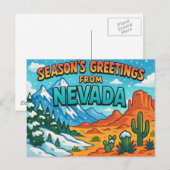 NEVADA Postkarte (Vorne/Hinten)