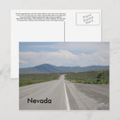 Nevada Postkarte (Vorne/Hinten)