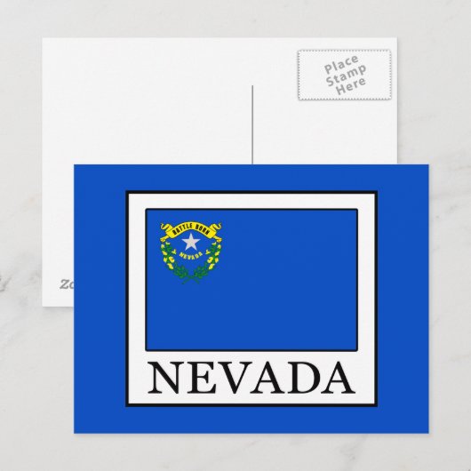 Nevada Postkarte (Vorne/Hinten)