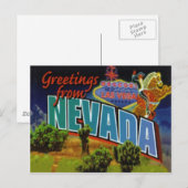 Nevada Postkarte (Vorne/Hinten)