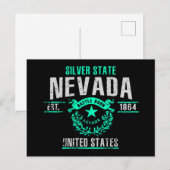 Nevada Postkarte (Vorne/Hinten)