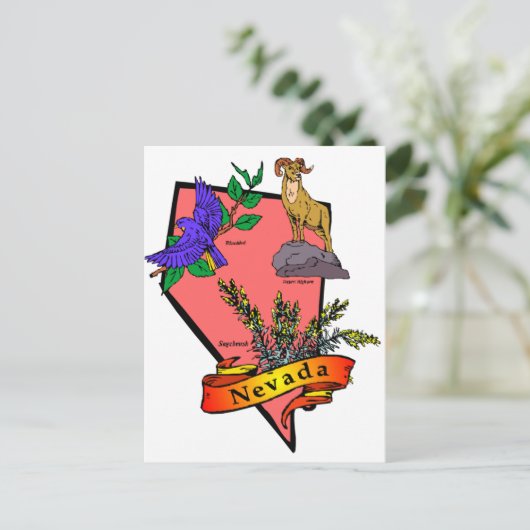 Nevada Postkarte (Stehend Vorderseite)