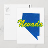 Nevada Postkarte (Vorne/Hinten)