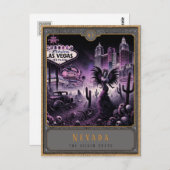 Nevada | Postkarte Gothic Art (Vorne/Hinten)