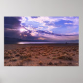 Nevada Pyramid Lake Sunrise Poster (Vorne)