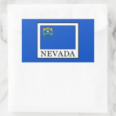 Nevada Rechteckiger Aufkleber (Tasche)