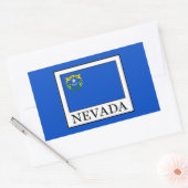 Nevada Rechteckiger Aufkleber (Umschlag)