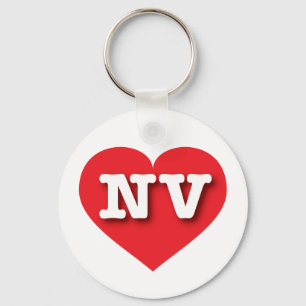 Nevada Red Heart - Große Liebe Schlüsselanhänger