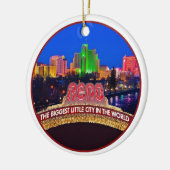 NEVADA Reno Keramikornament (Links)