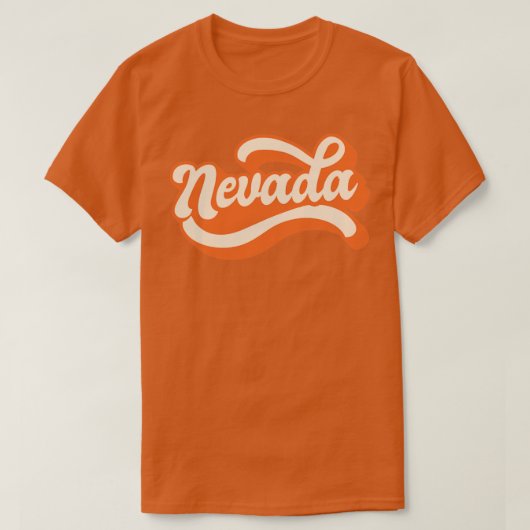 Nevada Retro T-Shirt (Design vorne)