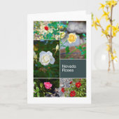 Nevada-Rosen in Reno parkt Fotocollage Karte (Gelbe Blume)