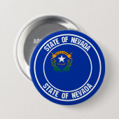 Nevada Round Emblem Button (Vorne & Hinten)
