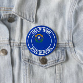 Nevada Round Emblem Button (Beispiel)