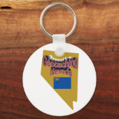 Nevada Schlüsselkette Schlüsselanhänger (Vorderseite)