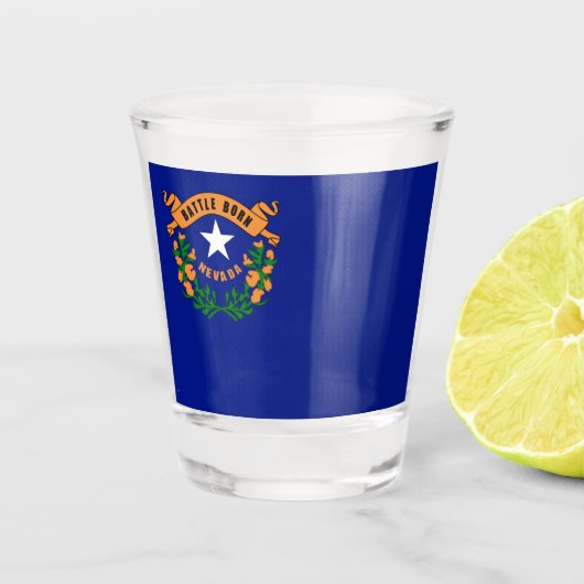 Nevada schnapsglas (Vorderseite)