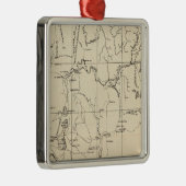 Nevada Silbernes Ornament (Rechts)