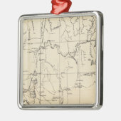 Nevada Silbernes Ornament (Links)