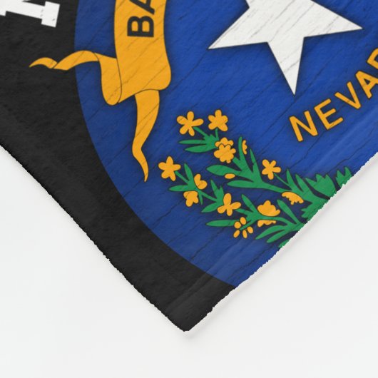 NEVADA SILVER STAATLICHES FLAG BEACH TOWEL FLEECEDECKE (Ecke)