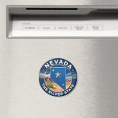 NEVADA Silver State Desert Erbe Magnet (In Situ (Geschirrspüler))