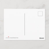 Nevada-Sonnenuntergang Postkarte (Rückseite)