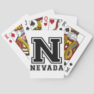 Nevada Staat Designs Spielkarten