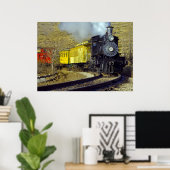 Nevada Staat Eisenbahn Museum Bahn #25 Poster (Heimbüro)