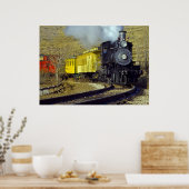 Nevada Staat Eisenbahn Museum Bahn #25 Poster (Küche)