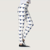 Nevada Staat Electric Flag Guitar Leggings (Rechts)