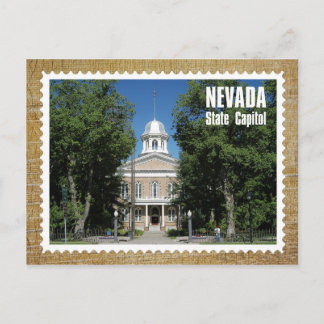 Nevada Staat Hauptstadt Gebäude, Carson City Postkarte