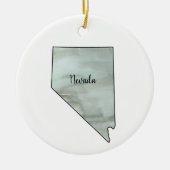 Nevada Staat Illustration Malerei Keramik Ornament (Vorne)