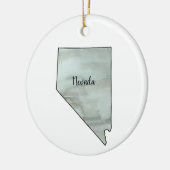Nevada Staat Illustration Malerei Keramik Ornament (Links)