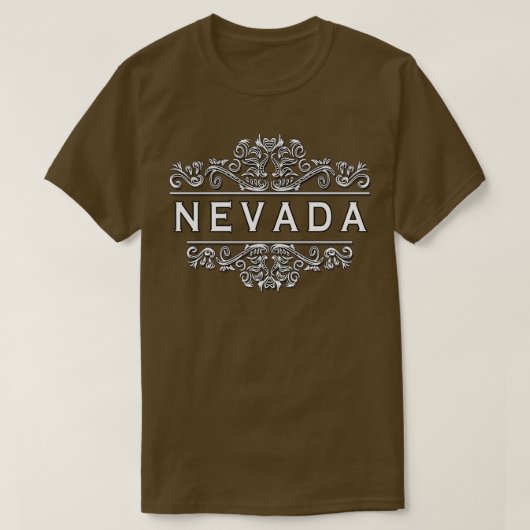 Nevada Staat T-Shirt (Design vorne)