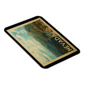 Nevada Staat Vintage Reise Magnet (Rechte Seite)