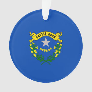 Nevada-Staats-Flaggen-Entwurf Ornament