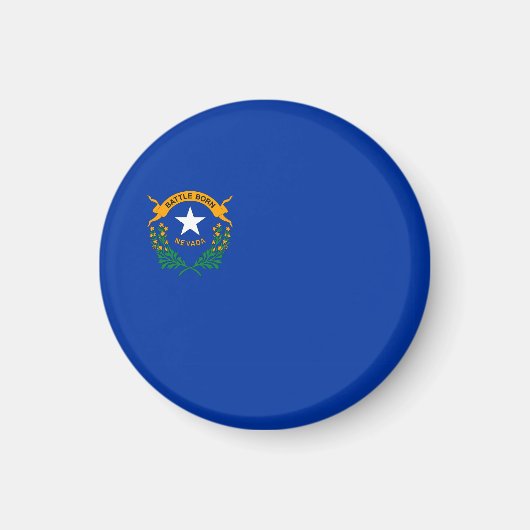 Nevada Staatsflagge USA Magnet (Vorne)