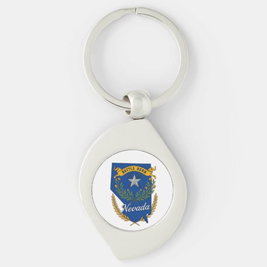 Nevada Staatsstolz Schlüsselanhänger (Vorderseite)