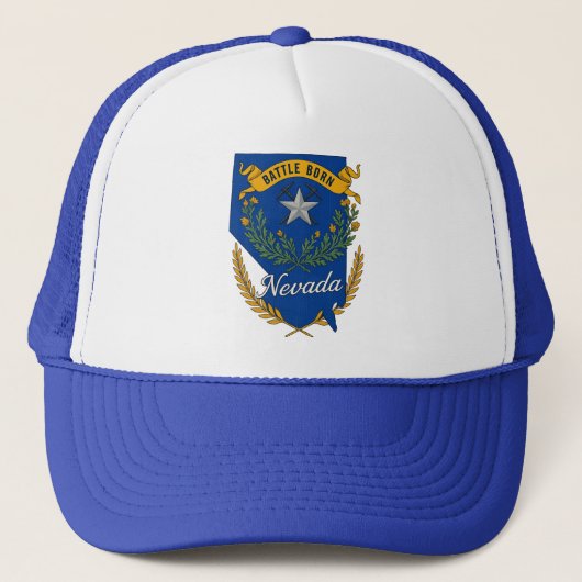 Nevada Staatsstolz Truckerkappe (Vorderseite)