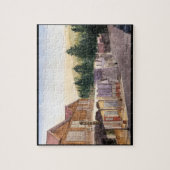 NEVADA-STADT, KALIFORNIEN,    AQUARELL PUZZLE (Vertikal)