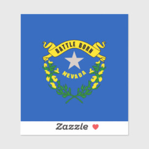 Nevada State Flag Design Aufkleber