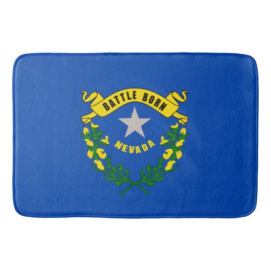 Nevada State Flag Design Badematte (Vorderseite)