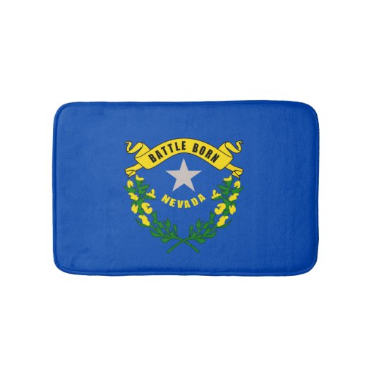 Nevada State Flag Design Badematte (Vorderseite)