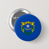 Nevada State Flag Design Button (Vorne & Hinten)