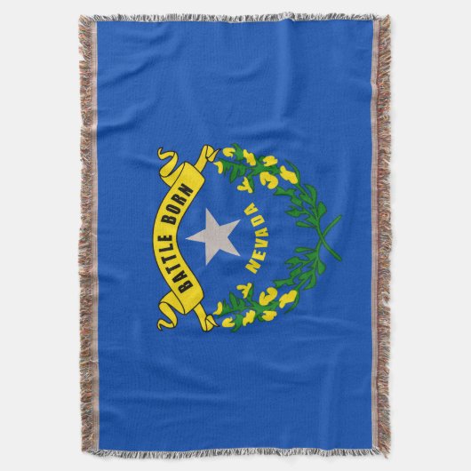 Nevada State Flag Design Decke (Vorderseite Vertikal)