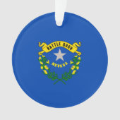 Nevada State Flag Design Ornament (Vorderseite)