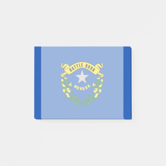 Nevada State Flag Design Post-it Klebezettel (Vorderseite)